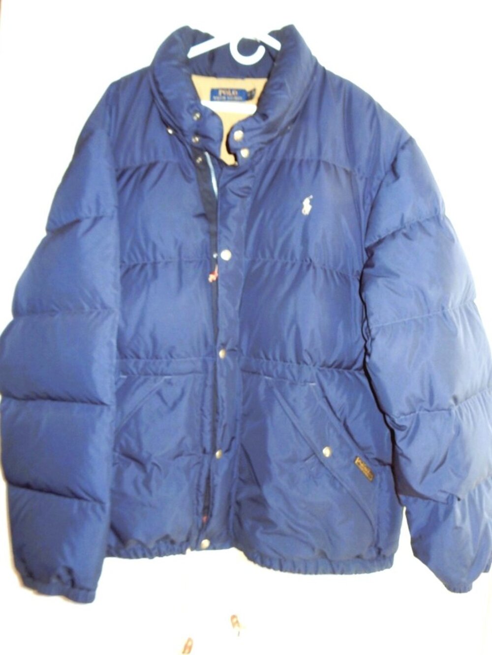 POLO RALPH LAUREN ELMWOOD NAVY DOWN FILLED PUFFER JACKET IN 3X